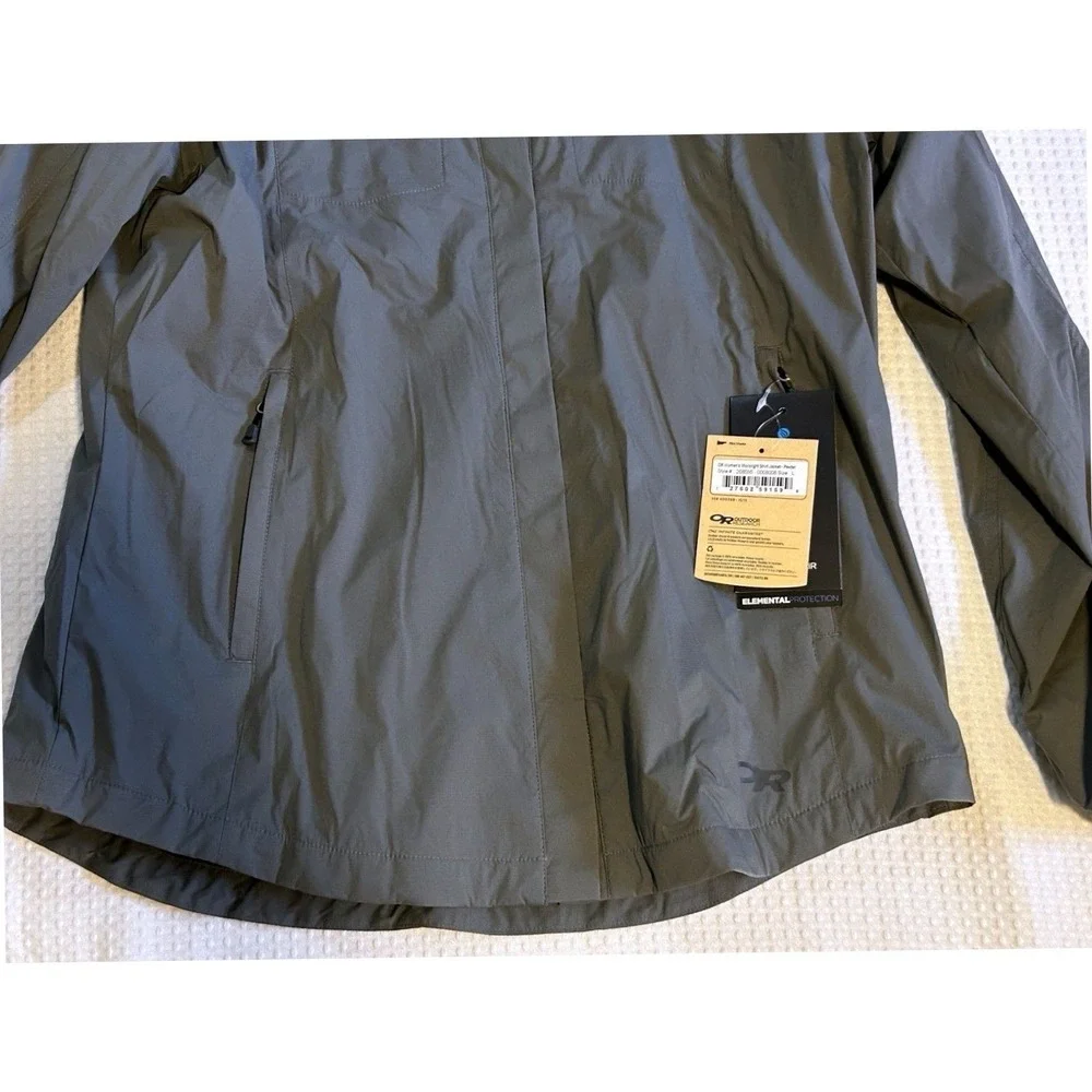 Outdoor Research Pertex Microlight Shirt Jacket‎ NEW Women's Large Pewter NWT